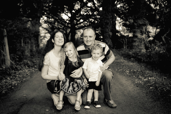 image of the family who created the site