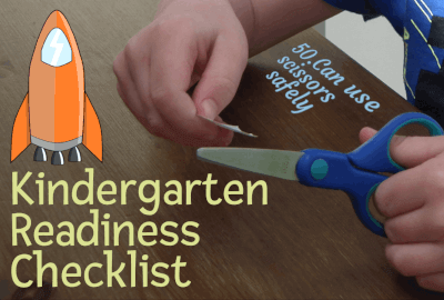 graphic showing a boys hands with scissors