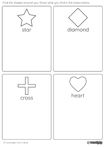 thumbnail image of a scavenger hunt set 2 draw