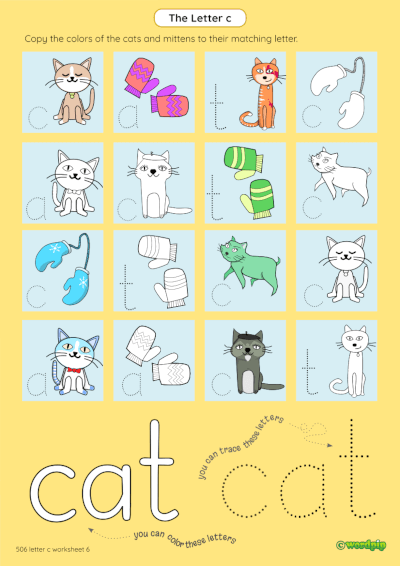 thumbnail of a cats and mittens page