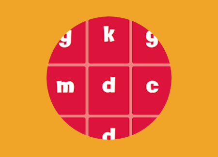 Matching the letter mdgock game screenshot
