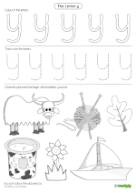 a letter y worksheet 1 thumbnail