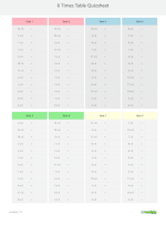 thumbnail of 6 times table worksheet