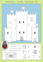 thumbnail image of a castle additions worksheet