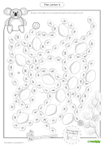 thumbnail of letter k worksheet 17