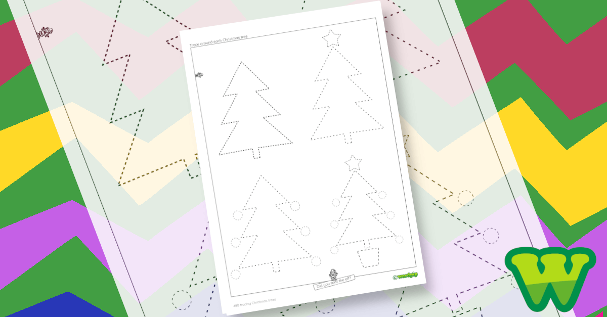 Tracing Christmas Trees
